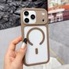 iPhone 17 Pro Max Magnetic Skin-Feel Transparent Drop-Proof Case