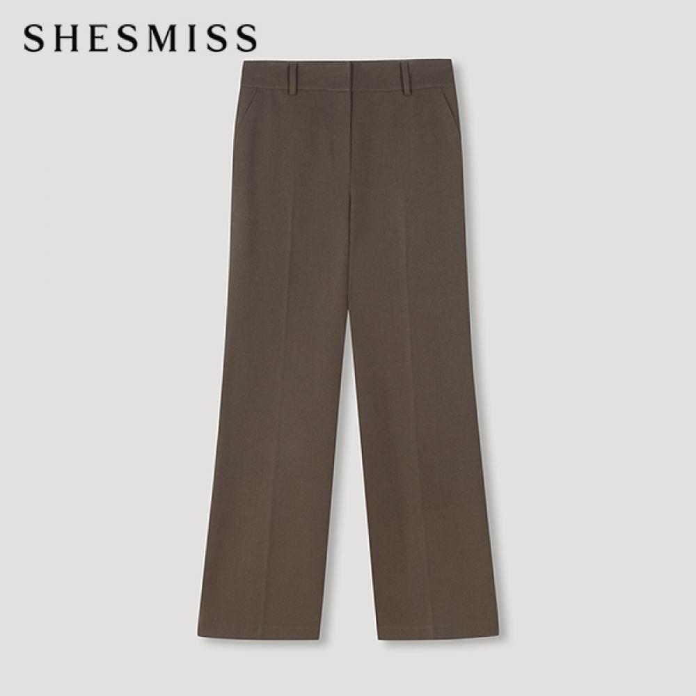 

She S miSS Back Banding Wide pantS SwwSln41060 Br Braun/55