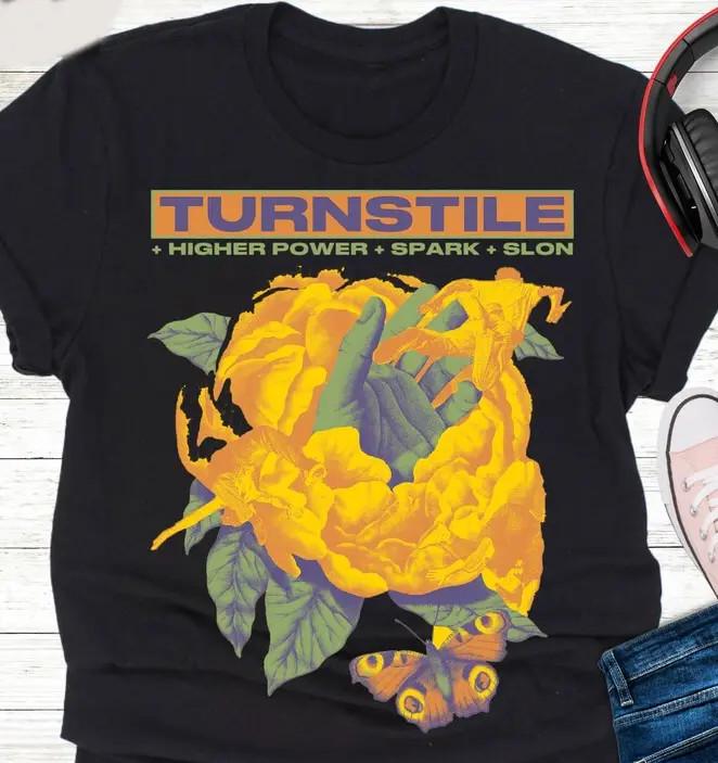 Turnstile Hardcore Punk Band Tour T-Shirt Turnstile Higher Power S-5Xl Unisex T-Shirt XXXXL