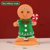 Christmas Man Gingerbread Resin Craft For Children Holiday Decorations Gifts