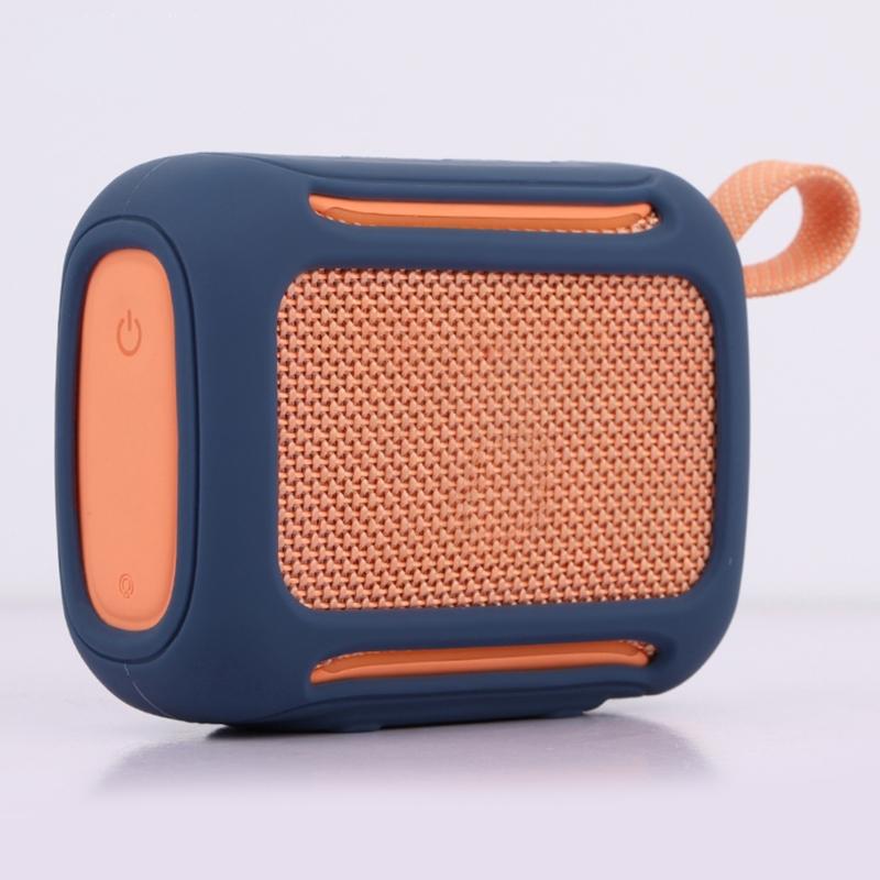 Durability Elasticity Silicone Case Compatible for Go5 Wireless Speaker Cover Easy To Carry Multiple Color Optional