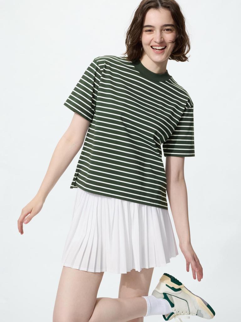 Uniqlo Airism CoTTon T  sTripe 