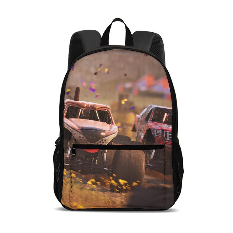 Monster Jam Backpack Can Hold Computers, Cartoon Prints, the Best Campus Companion for Students To Go To School, Birthday Gift