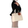 Natural Beauty Elena 2-Way Handbag, Ivory