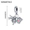 Charms Bead Copper Earth Airplane Luggage Dangle Fit Bangle Bracelet Necklace Diy Jewelry