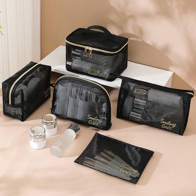 Convenient Cosmetic Bag High Capacity Dust-proof Storage