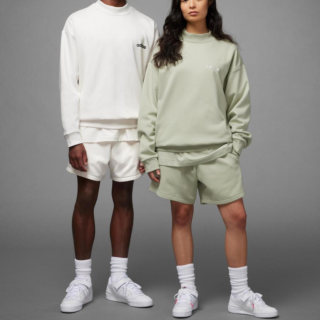 adidas Originals Trefoil Basketball: Chapter 1 Series Sweat Crew Neck Sweater Unisex Sweater Halo-Green IA3434