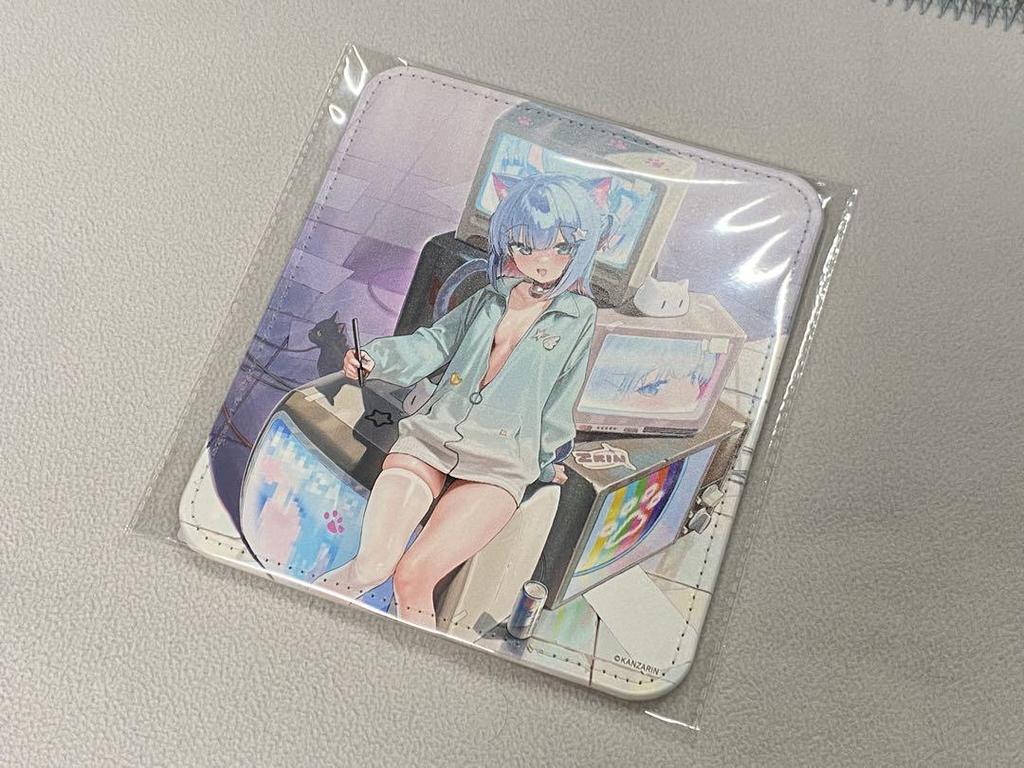 [USED] Kanzarin Sensei Mouse Pad & Art Clear File