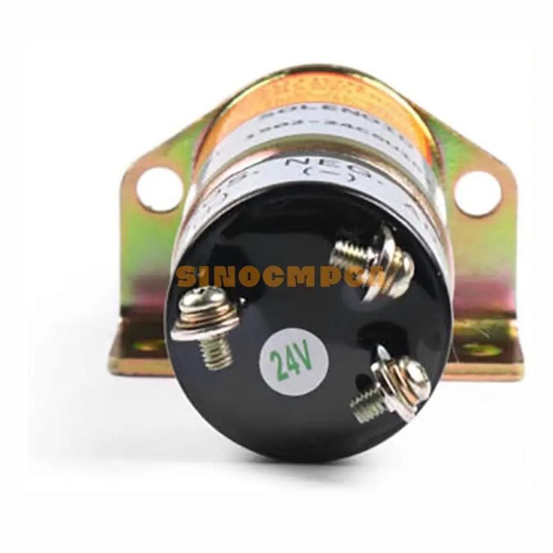 24V Fuel Shutoff Stop Solenoid 1502-24C6U1B2S1A 1502-24C6U1B1S1 1502-24C7U2B2S1 1502-24C7U1B2S1 SA-4849-24 For Cummins 6CT