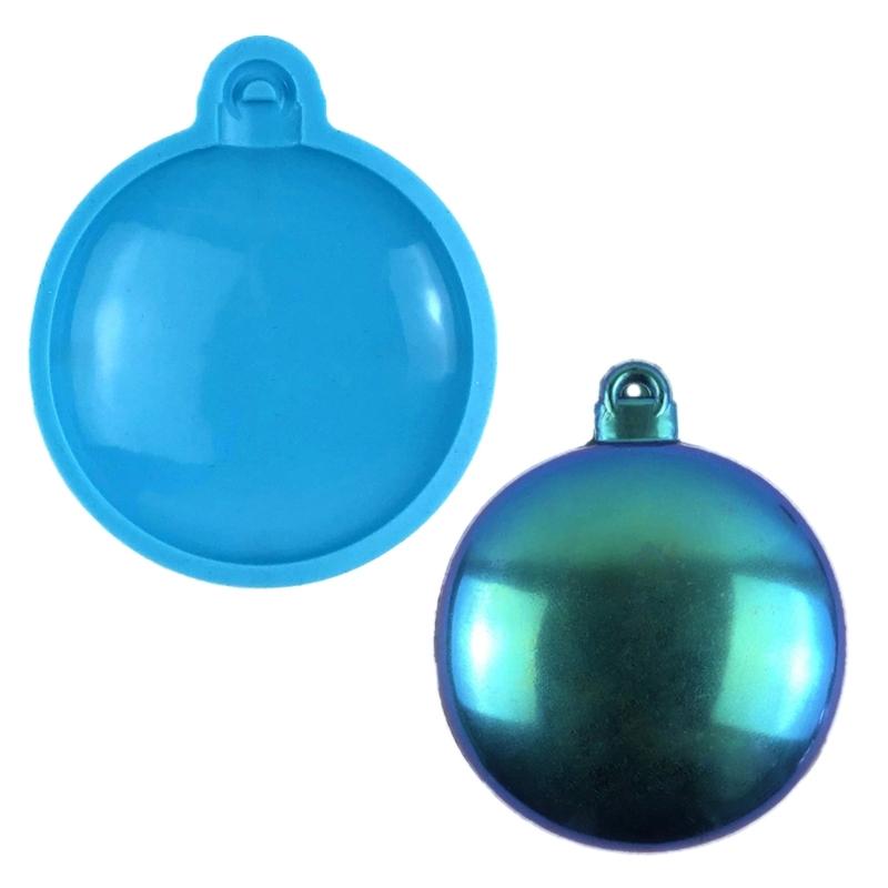 3 Styles DIY Christmas Series Keychain Silicone Epoxy Mold DIY Necklace Pendant Jewelry Crafting Mold for Christmas Gift