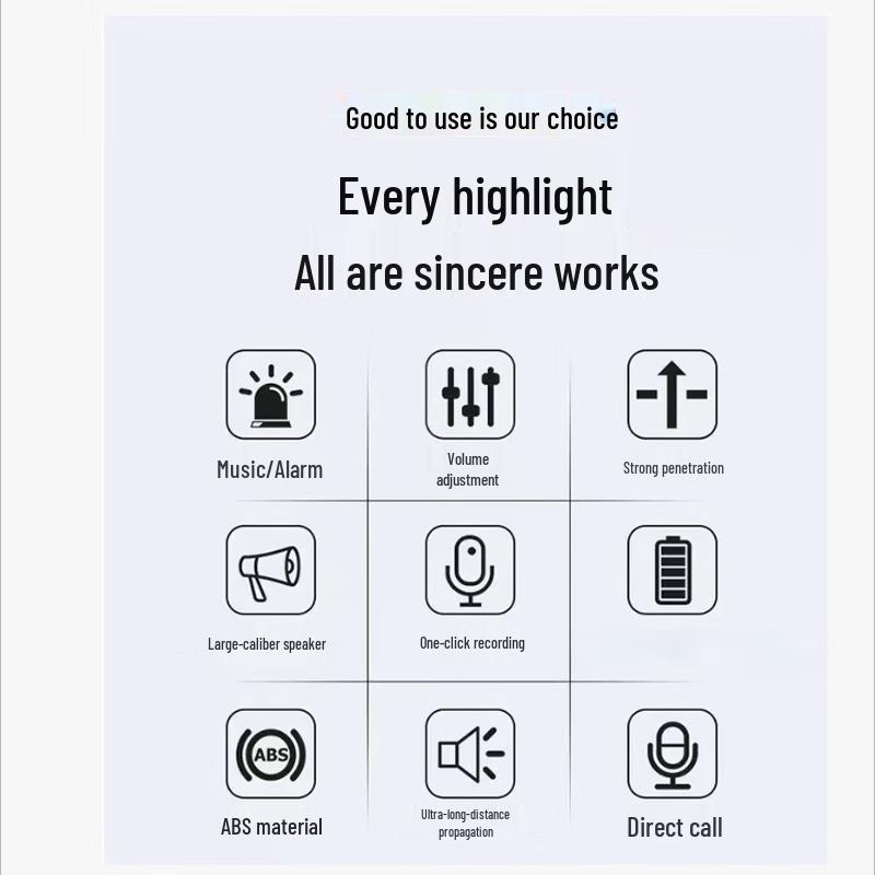 kankeirr Handheld Megaphone