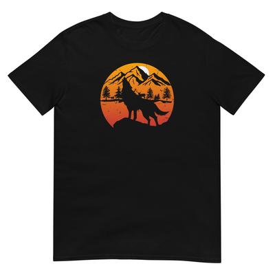 Aullido de Lobo Lobo Solitario Aullido de Manada Camiseta Unisex Timberdesign