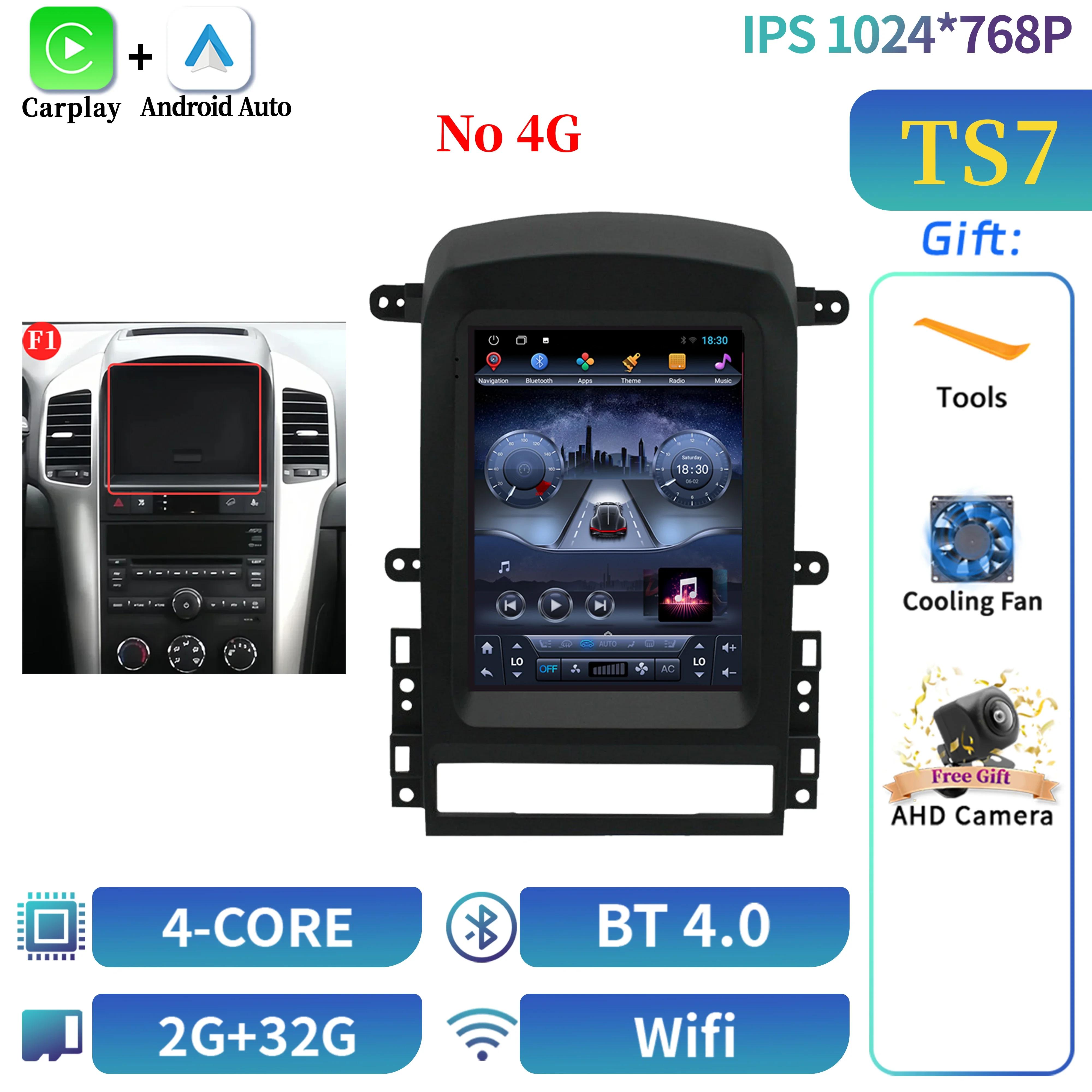 

9,7 дюйма для Chevrolet Captiva 2006-2012 беспроводной Bluetooth Carplay GPS мультимедиа Android автомагнитола головное устройство сенсорный экран CHINA