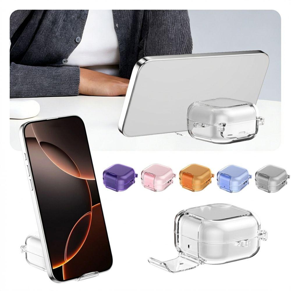Full Cover Shell Protective Case Transparent Earbuds Cover for Samsung Galaxy Buds4/4pro Travel