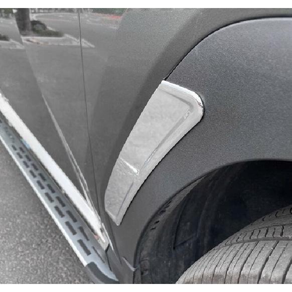 Style Chrome Wheel Eyebrow Arches Fender Flares 2X For Hyundai Tucson 2022-2024