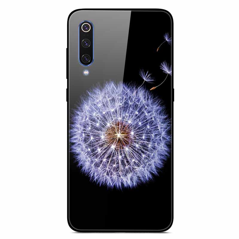 For Xiaomi Mi A3 Cases Luxury Tempered Glass Space Phone Covers for Xiaomi MI 9 Lite Case 9lite MiA3 Hard Back Shell Protective