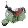 Scooter for Dolls Desktop Decoration Cute Mini Doll Scooter Vehicles Toy Battery Powered Green