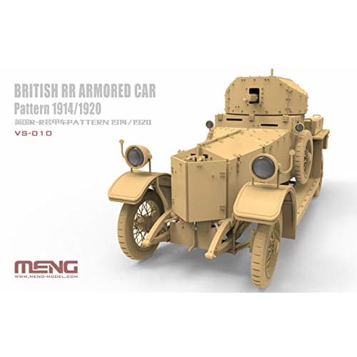 Meng Model 1/35 British RR Armoured Car 1914/1920 Model Plastic Model MVS010