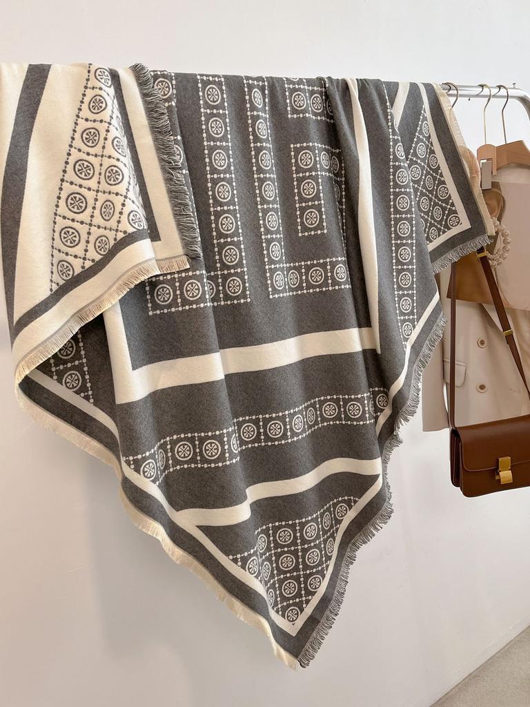 New Fashion Winter Cashmere Scarf Women Luxury Duplex Print Female Shawl Wrap Scarves Lady Thick Warm Blanket Echarpe Pashmina