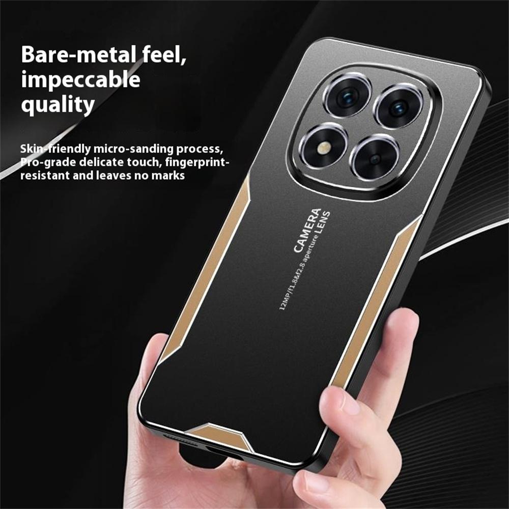 For Xiaomi Redmi Note 15 Pro 5G Phone Case Aluminium Alloy TPU PC Back Cover