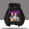 Korean Pop Band Devil Girls Children Long Sleeve Hooded Sweatshirt Autumn Winter Boys Girls Daily Outdoor Warm Casual Sportswear