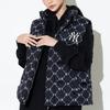 New MLB Down Vest Unisex Black 3ADVM2026-50BKS