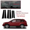 Car Window Pillar Posts Door Trim Cover Set For Honda CRV 2007-11 Polycarbonate