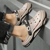 Men's Summer Clogs - Lightweight EVA Beach Sandals, Anti-Slip Breathable Shoes for Garden/Pool/Indoor