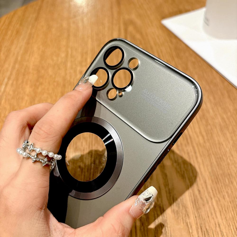 Camera Lens Full Cover Case For iPhone 17 16 15 14 13 12 11 Pro Max 17Pro 16Pro 15Pro iPhone16 Magsafe Mag Safe Wireless Charge