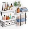 Punch-free Wall-mounted Multifunctional Towel Rack, Removable and Cross-border Design