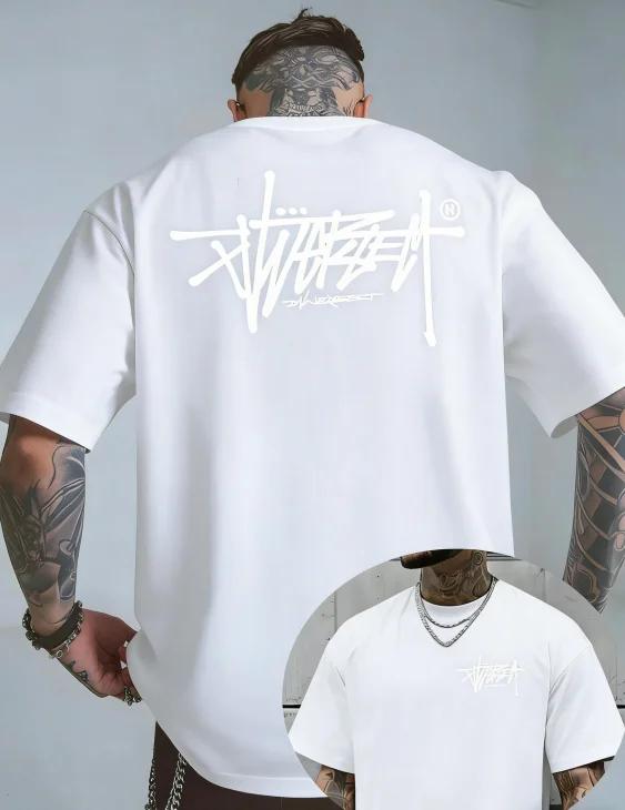 2026 Sommer Street Style Neuer Trend Hochwertig 100% Reine Baumwolle Unisex T-Shirt Geeignet für Outdoor Freizeit Sport Kurzarm