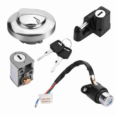 Motorcycle Ignition Switch Fuel Gas Cap Seat Lock Keys for Honda CMX250 Rebel 19852014 CA125