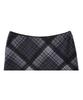 High School Disco Check Midi Skirt_Black