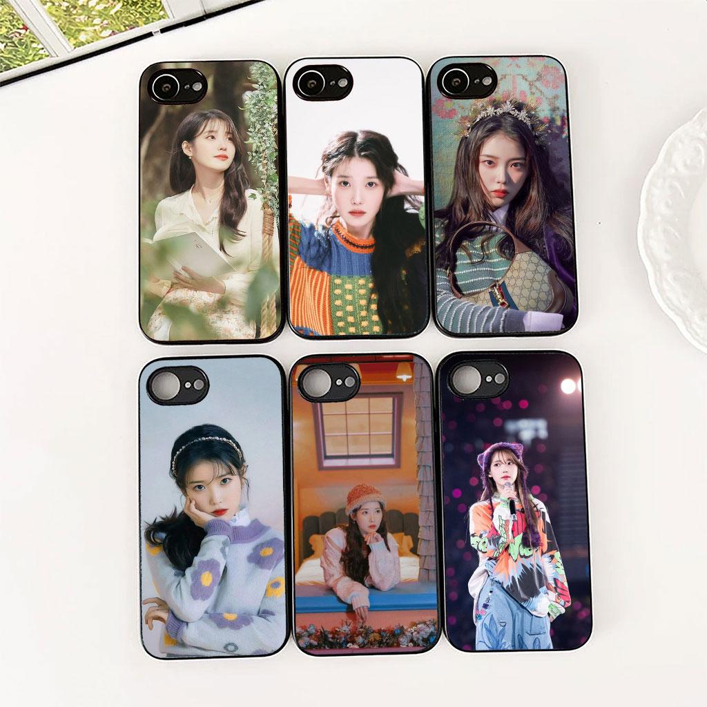 Phone Cover for Samsung Galaxy S25 S24 S23 FE Ultra Plus S7 Edge S25+ S23+ A56 5G Soft Silicone Case Lee Jieun Poster iu Jieun