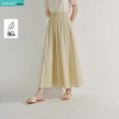 Inman Women's Lyocell Loose Wide-Leg Pants