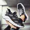 new breathable mesh surface student casual sports shoes men fly woven lightweight running shoes non-slip soft sole