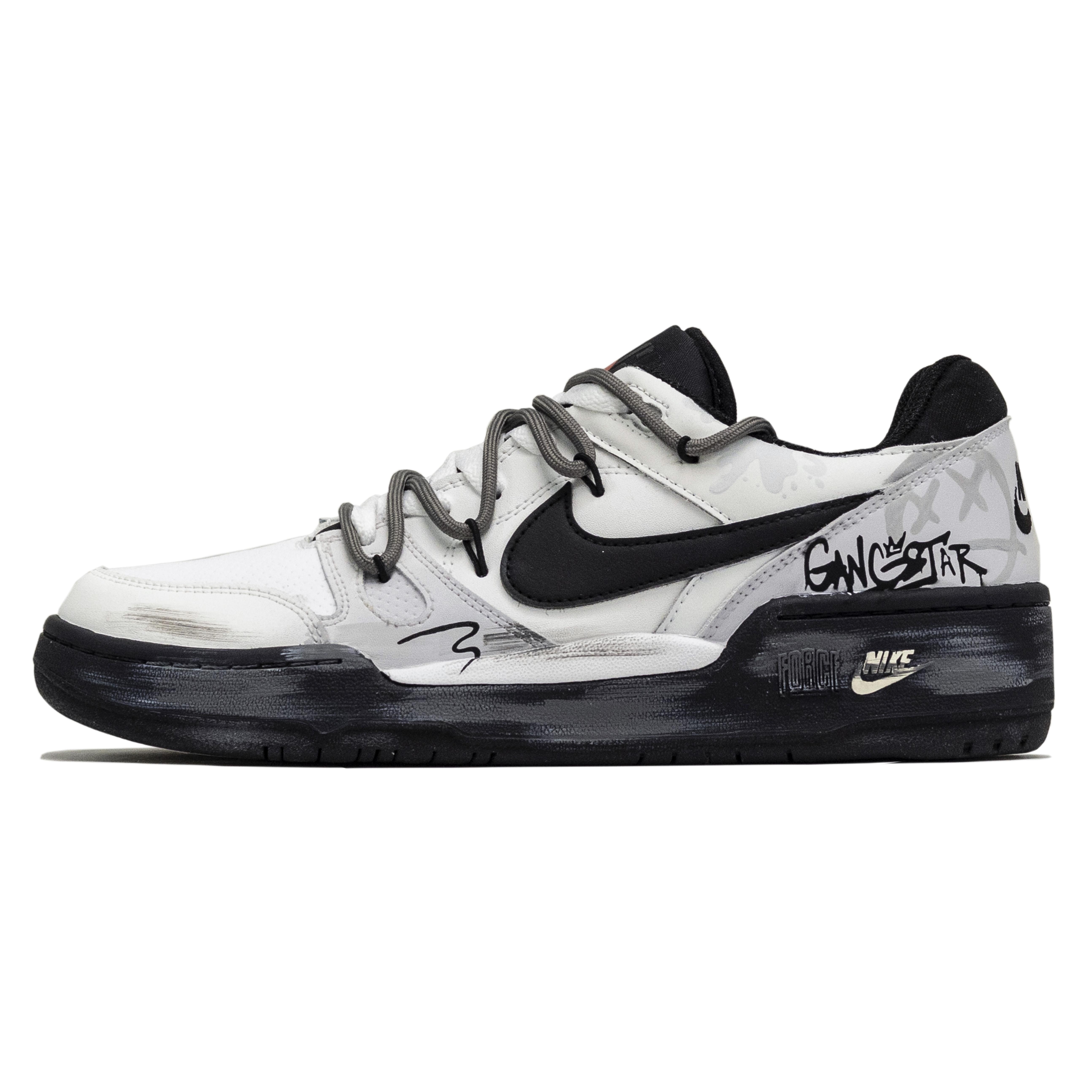 

Nike Full Force Abrasion Resistant Abrasion Resistant Low top Skateboard Shoes Men s Black Gray FB1362-101(Team901-) 43