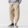 Men's Winter Fleece-Lined Thickened Warm Loose-Fit Casual Pants Chinese Style Causal Cuffed Pants