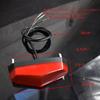 Luci Posteriori per Biciclette Elettriche 12V-80V Lampada Posteriore di Sicurezza a LED per Monopattino Elettrico Ebike Luci Posteriori di Avvertimento Accessori per Biciclette