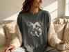 Smoking Belgian Malinois T-Shirt: Vintage Y2K Grunge Graphic Dog Tee, Funny Belgian Malinois Face, Edgy Meme, Gift For Malinois Dog Mom Dad