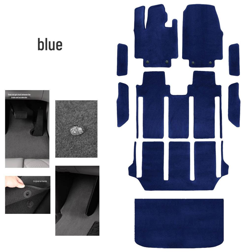 Ideal Mega Home & Car Floor Mats - Australian Wool Interior Carpet for Decoration & Protection