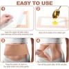 2025 Latest Model  120 Pcs Castor Oil Patches Kit Disposable Castor Oil Pack Wrap Self Adh