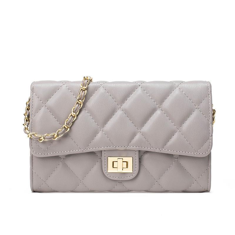 IELGY модная сумка с бриллиантовой цепочкой женская сумка-мессенджер серый 1898₽