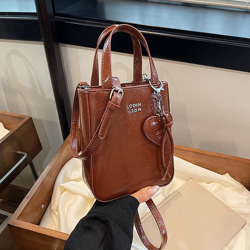 Bolso de hombro de piel sintética a la moda, minibolso bandolera plateado, bolso cuadrado pequeño de alta calidad para mujer.