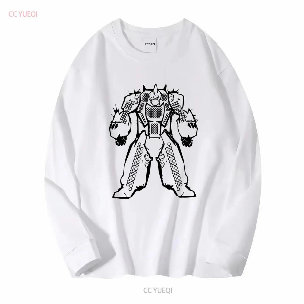 Battletech Mechwarrior Mech Schadenstabelle T-Shirt Vorder- und Rückseite Rüstungsklasse 10 Handgemacht s für Gamer Cool Robot Vintage Gewaschen