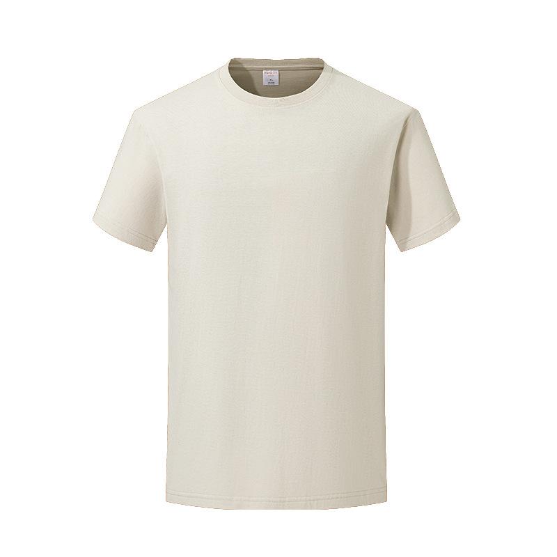 Camiseta de Algodón de Manga Corta para Hombre y Mujer, Camiseta de Algodón Versátil