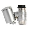 Adjustable Magnifier Magnifying Glass For Antique Jewelry Handheld Jeweler Magnifier with LED Light Microscope