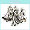 High-quality 30pcs Diamond Coated Hole Saw Set For Effortless Glass Drilling