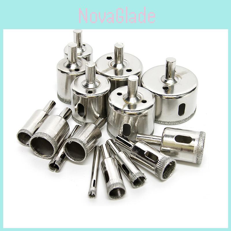 High-quality 30pcs Diamond Coated Hole Saw Set For Effortless Glass Drilling
