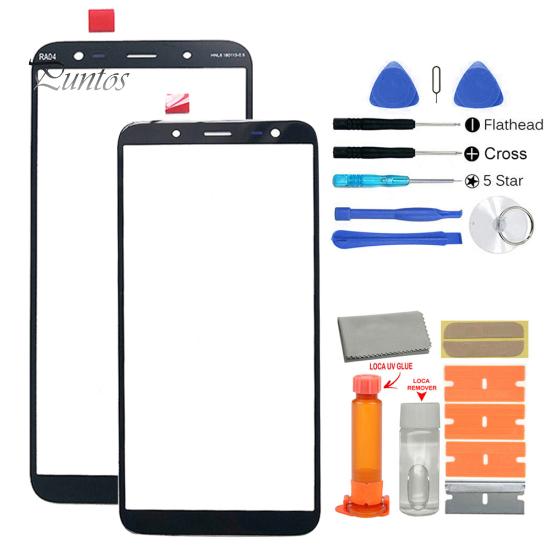 

Сменный комплект сенсорного экрана переднего стекла для Samsung Galaxy J6 J600 2018 J600F